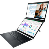 ASUS Zenbook Duo (UX8406MA-QL114W), Notebook grau, Intel® Core™ Ultra 5 125H, Intel® Arc™ Graphics, 16 GB LPDDR5X, 512 GB (512 GB SSD), Windows 11 Pro