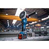 Bosch PRO X-LOCK Akku-Winkelschleifer BITURBO GWX 18V-15 PSC Professional solo, Ø 125mm blau/schwarz, Bluetooth Modul, ohne Akku und Ladegerät