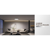 Govee 30cm RGBWW + RGBIC Round Smart Ceiling Light, LED-Leuchte 