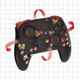 HORI Wireless HORIPAD Turbo (Pixel Rot), Gamepad schwarz/rot, Nintendo Switch 2
