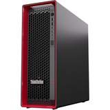 Lenovo ThinkStation P5 (30GA00ANGE), PC-System schwarz/rot, Windows 11 Pro for Workstations