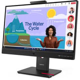 Lenovo ThinkVision T24D-4v, LED-Monitor 61 cm (23.8 Zoll), schwarz, FullHD, IPS, Webcam, Mikrofon, 120Hz Panel
