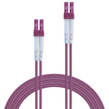 Lindy LWL-Duplexkabel LC/LC OM4 grau, 2 Meter