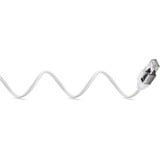 goobay Ethernet-Adapterkabel USB-A 3.2 Gen1 > RJ-45, Slim weiß, 15 Meter