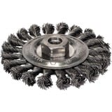 Bosch PRO Metal heavy Scheibenbürste, Ø 115mm, gezopft 0,5mm Stahldraht, M14, für Winkelschleifer