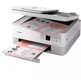 Canon PIXMA TS7451i, Multifunktionsdrucker weiß, USB, WLAN, kompatibel zu PIXMA Print Plan, Duplex (Druck)