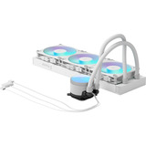 Fractal Design Radius 360 RGB White, Wasserkühlung weiß