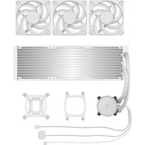 Fractal Design Radius 360 RGB White, Wasserkühlung weiß
