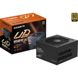 GIGABYTE GP-UD850GM PG5 V2, PC-Netzteil schwarz, 1x 12VHPWR, 3x PCIe, Kabel-Management, 850 Watt