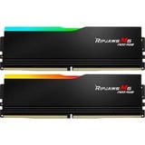 G.Skill DIMM 32 GB DDR5-6000 (2x 16 GB) Dual-Kit, Arbeitsspeicher schwarz, F5-6000J2836G16GX2-RM5NRK, Ripjaws M5 Neo RGB, AMD EXPO