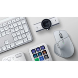 Logitech MX Master 4, Maus hellgrau, Logi Bolt, Bluetooth, für Windows/macOS/Linux/ChromeOS/iPadOS/Android
