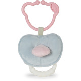 ZAPF Creation Schnuller für Babys BABY born mit Beißring und Clip Teddy-Design waschbar 