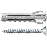 fischer Spreizdübel SX Plus 8x40 S K hellgrau, 10 Stück, mit Schraube