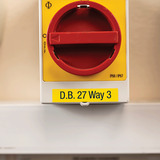 Brother P-touch E720BT CUBE Pro, Etikettendrucker schwarz/orange