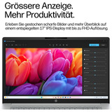 HP OmniBook 3 17-dg0053ngx, Notebook silber, Intel® Core™ Ultra 5 225U, Intel® Graphics, 12 GB DDR5, 512 GB (512 GB SSD), Windows 11 Pro