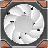 Thermaltake SWAFAN 120 EX INFINITY ARGB Sync PC Cooling Fan Wood Edition, Gehäuselüfter schwarz, 3er-Pack, 120 mm, 124 mm
