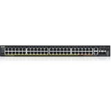 Zyxel XGS2220-54FP, Switch 960W PoE+/++ Budget