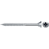 fischer Spanplattenschraube ClassicFast II 6,0x140 Senkkopf PZ 100 Stück, mit Teilgewinde