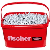 fischer Spreizdübel SX Plus 6x30 im Eimer hellgrau, 3.200 Stück, in Kunststoff-Eimer mit Deckel