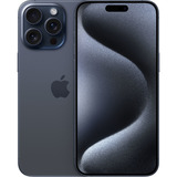 Apple iPhone 15 Pro Max 256GB Generalüberholt, Handy Titan Blau, iOS