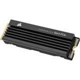 Corsair MP600 PRO LPX 1 TB, SSD schwarz, PCIe 4.0 x4, NVMe 1.4, M.2 2280