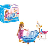 PLAYMOBIL 71850 Princess Magic Badezimmer für Prinzessin, Konstruktionsspielzeug 