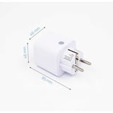 Shelly Plug M Gen3, Schaltsteckdose weiß, 2er Pack