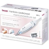Beurer MP 62 Maniküre-/Pediküre-Set, Nagelpflege weiß/silber
