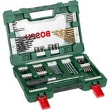 Bosch Heimwerken & Garten V-Line TIN Bohrer- / Bit-Set, 91-teilig, Bohrer- & Bit-Satz grün