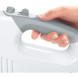 Bosch Home Handmixer ErgoMixx standn'bowl MFQ36460 weiß/grau, 450 Watt, mit Schüssel und Geräteständer
