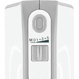 Bosch Home Handmixer-Set Styline MFQ4080 weiß/silber, 500 Watt, mit Zerkleinerer und Edelstahlmixfuß