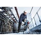 Bosch PRO Akku-Bohrhammer BITURBO GBH 18V-45 C Professional solo blau/schwarz, ohne Akku und Ladegerät, Bluetooth Modul, im Koffer