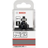 Bosch PRO Wood Abrundfräser, Radius 6mm Schaft Ø 8mm, zweischneidig, Anlaufkugellager