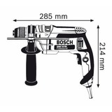 Bosch Professional Schlagbohrmaschine GSB 16 RE Professional blau/schwarz, 750 Watt, Koffer
