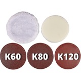 EINHELL Power X-Change Akku-Poliermaschine CE-CP 18/180 Li E-Solo, 18Volt rot/schwarz, ohne Akku und Ladegerät