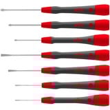 Wiha Feinschraubendreher-Set PicoFinish grau/rot, 7-teilig