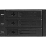ICY BOX IB-563SSK, Einbaurahmen schwarz