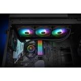 Thermaltake Floe RC360 CPU & Memory AIO Liquid Cooler 360mm, Wasserkühlung schwarz
