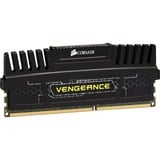 Corsair DIMM 4 GB DDR3-1600  , Arbeitsspeicher CMZ4GX3M1A1600C9, Vengeance Black, INTEL XMP, Lite Retail