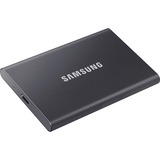 SAMSUNG Portable SSD T7 2TB, Externe SSD grau, USB-C 3.2 Gen 2 (10 Gbit/s), extern