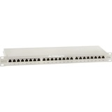 Digitus Patchpanel DN-91524S hellgrau, 19", Cat.5e, geschirmt