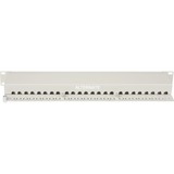 Digitus Patchpanel DN-91524S hellgrau, 19", Cat.5e, geschirmt