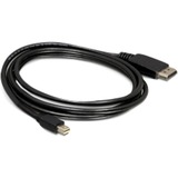 DeLOCK Kabel mini-DisplayPort > DisplayPort schwarz, 1 Meter