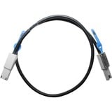 HighPoint mSAS Kabel SFF-8088 > SFF-8088 schwarz, 1 Meter