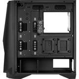 Aerocool Visor, Tower-Gehäuse schwarz, Tempered Glass