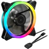 Sharkoon SHARK Blades RGB Fan, Gehäuselüfter schwarz, 120 mm