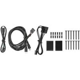 Thermaltake Riing Duo 12 RGB Radiator Fan 3 Pack, Gehäuselüfter schwarz, 3er Set, 1x Controller, 120 mm