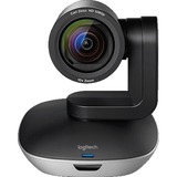 Logitech GROUP, Webcam schwarz/silber