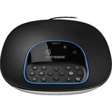 Logitech GROUP, Webcam schwarz/silber