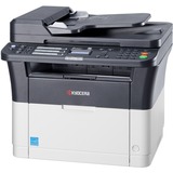 Kyocera FS-1325MFP, Multifunktionsdrucker grau/anthrazit, USB, LAN, Kopie, Scan, Fax, Duplex (Druck)